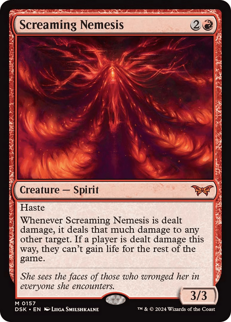 Screaming Nemesis [Duskmourn: House of Horror] MTG Single Magic: The Gathering | Red Claw Gaming