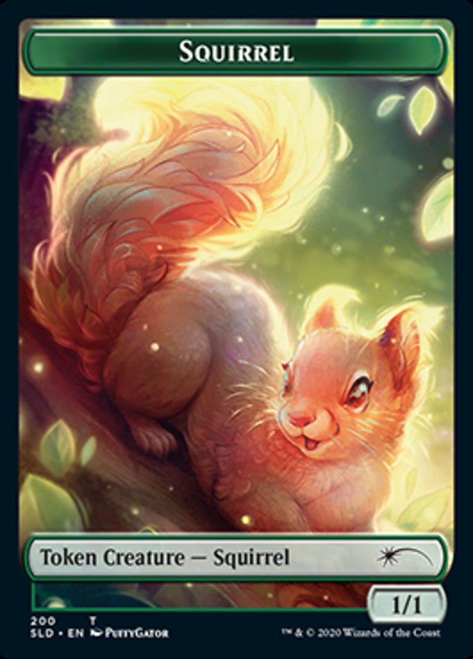 Squirrel Token [Secret Lair Drop Series] MTG Single Magic: The Gathering    | Red Claw Gaming