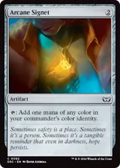 Arcane Signet [Duskmourn: House of Horror Commander] MTG Single Magic: The Gathering    | Red Claw Gaming