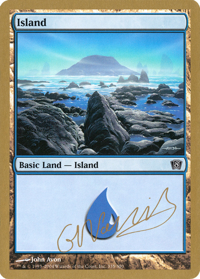 Island (gn335) (Gabriel Nassif) [World Championship Decks 2004] MTG Single Magic: The Gathering    | Red Claw Gaming