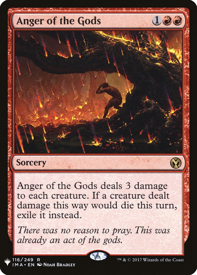 Anger of the Gods [Mystery Booster] MTG Single Magic: The Gathering | Red Claw Gaming