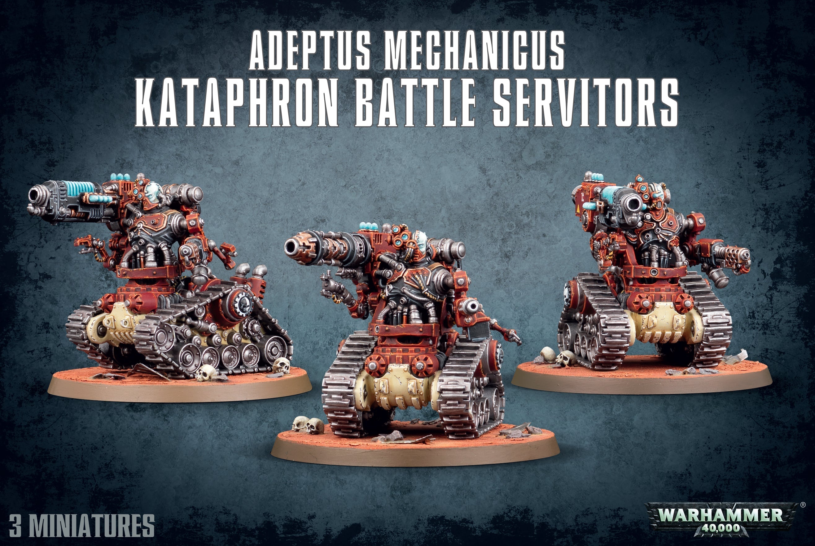 ADEPTUS MECHANICUS KATAPHRON BATTLE SERVITORS* Adeptus Mechanicus Games Workshop    | Red Claw Gaming