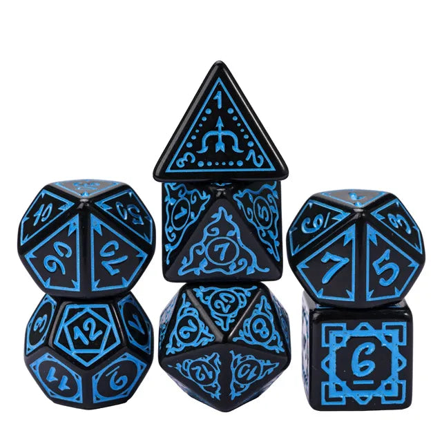 CRYPTIC KNOTS: OCEAN RPG DICE SET Dice & Counters Foam Brain Games    | Red Claw Gaming