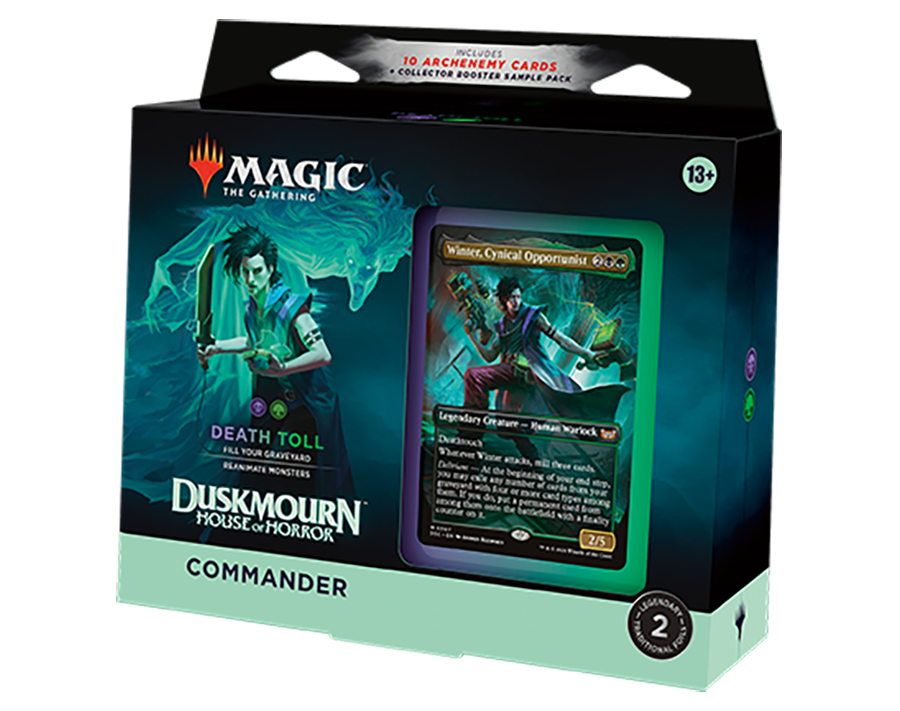 Duskmourn: House of Horror - Commander Deck - Death Toll Sealed Magic the Gathering Wizards of the Coast    | Red Claw Gaming