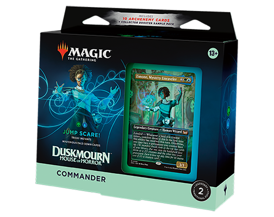 Duskmourn: House of Horror  - Commander Deck - Jump Scare! Sealed Magic the Gathering Wizards of the Coast    | Red Claw Gaming