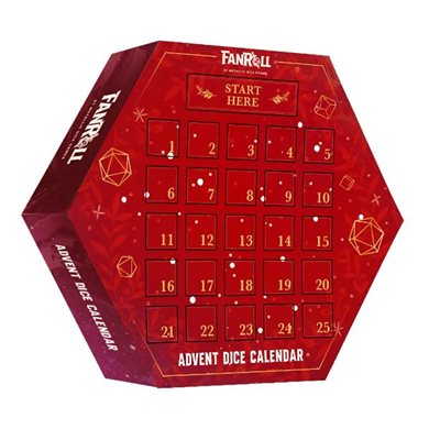 Fanroll Dice Advent Calendar Dice FanRoll Dice    | Red Claw Gaming