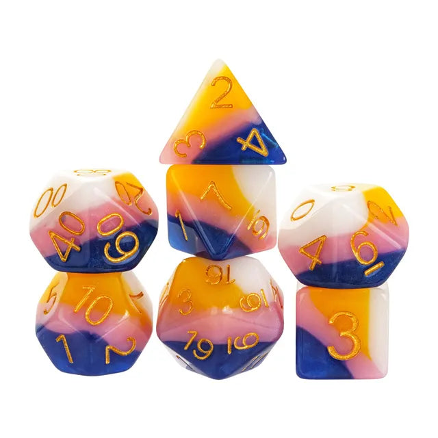 FRUIT TAFFY RPG DICE SET Dice & Counters Foam Brain Games    | Red Claw Gaming