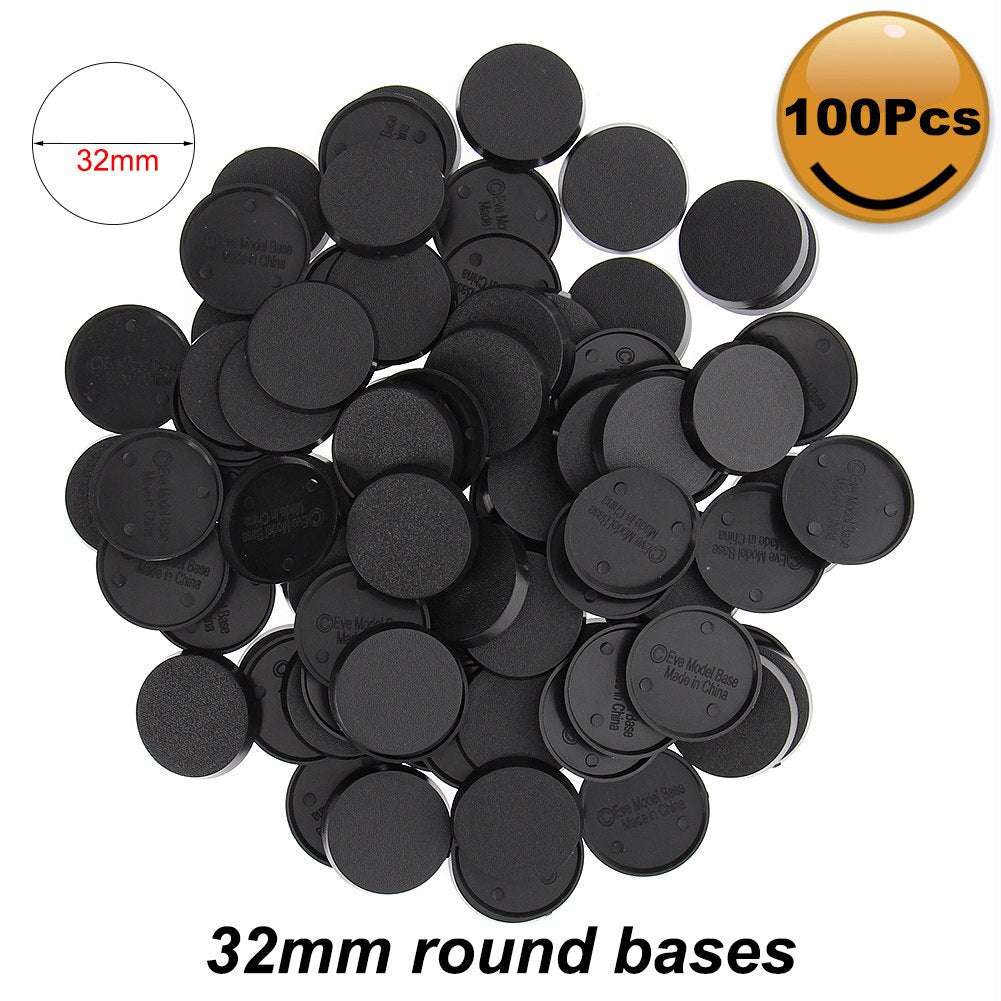 Citadel 32mm Round Bases (100 pack) Citadel Games Workshop    | Red Claw Gaming