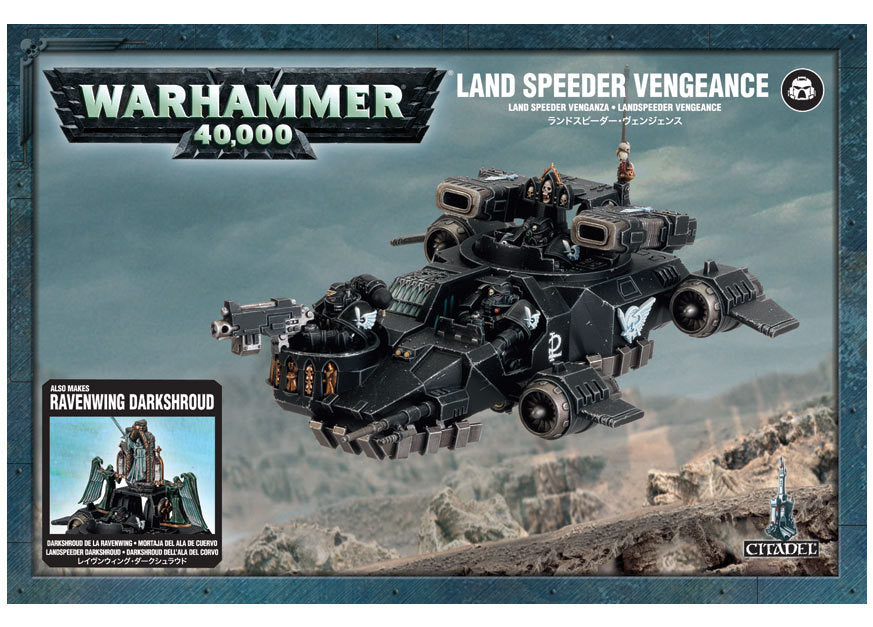 LAND SPEEDER VENGEANCE Dark Angels Games Workshop    | Red Claw Gaming