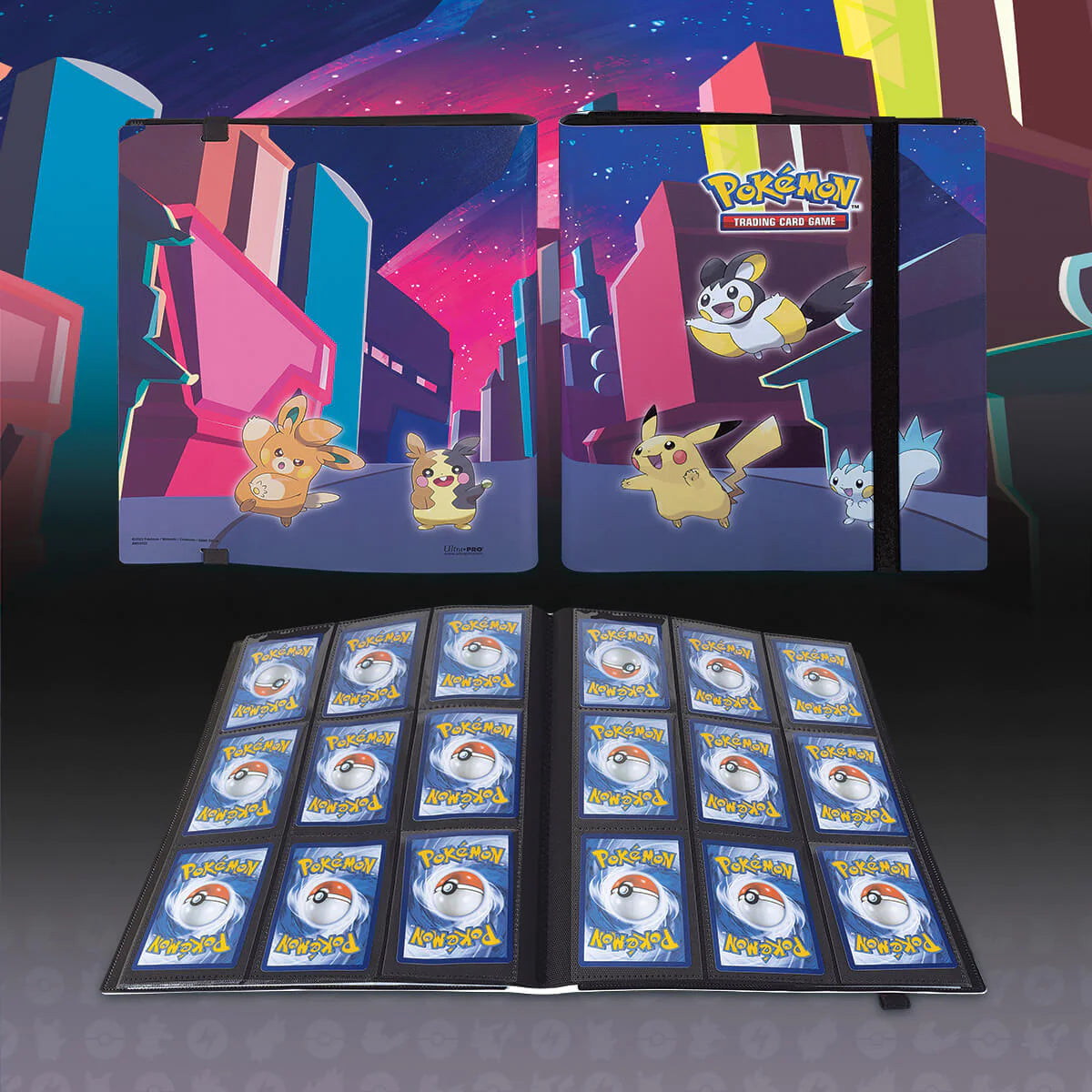 Gallery Series Shimmering Skyline 9-Pocket PRO-Binder for Pokémon Album Ultra Pro    | Red Claw Gaming