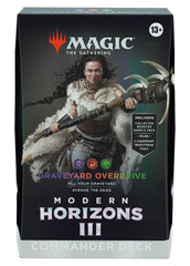 Modern Horizons 3 Commander Deck Sealed Magic the Gathering Wizards of the Coast Graveyard Overdrive   | Red Claw Gaming