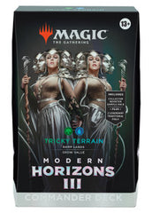 Modern Horizons 3 Commander Deck Sealed Magic the Gathering Wizards of the Coast Tricky Terrain   | Red Claw Gaming