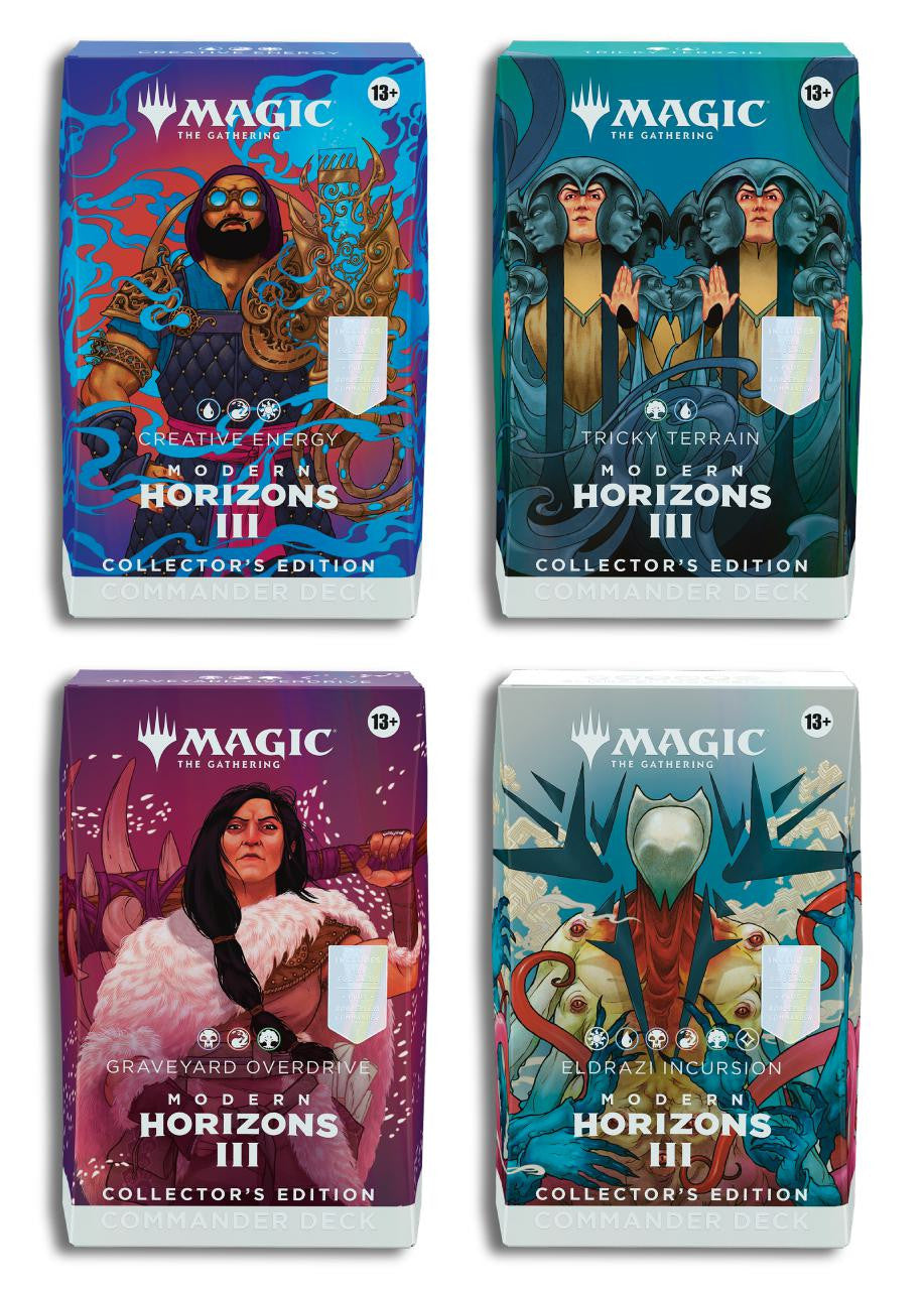 Modern Horizons 3: Commander Decks - Set of 4 - Collector's Edition Sealed Magic the Gathering Wizards of the Coast    | Red Claw Gaming