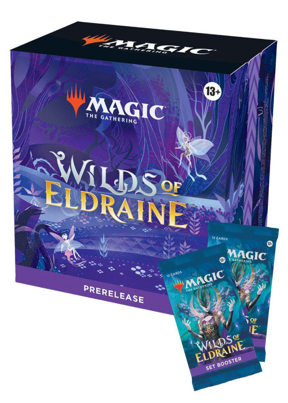 WILDS OF ELDRAINE PRERELEASE AT HOME Sealed Magic the Gathering Wizards of the Coast (Sealed)    | Red Claw Gaming