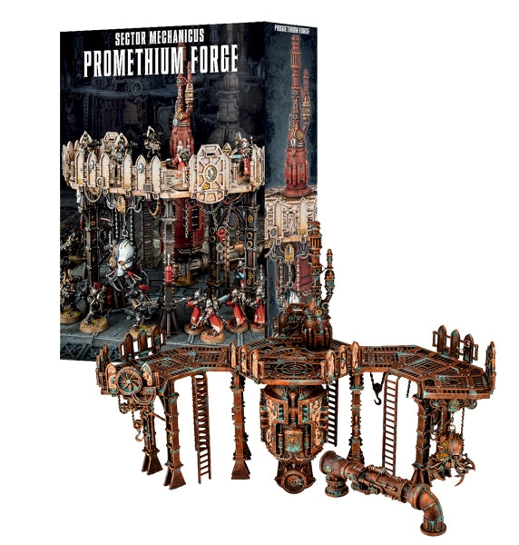 Sector Mechanicus: Promethium Forge Terrain Games Workshop    | Red Claw Gaming