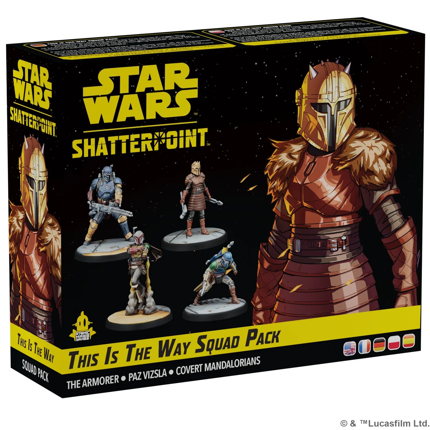 Star Wars: Shatterpoint - This Is The Way Squad Pack Star Wars: Legion Fantasy Flight Games    | Red Claw Gaming