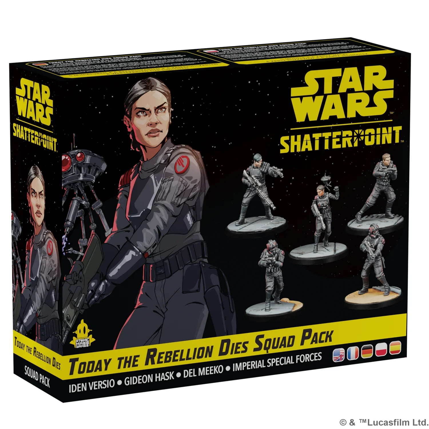 Star Wars: Shatterpoint - Toda the Rebellion Dies Squad Pack Star Wars: Legion Fantasy Flight Games    | Red Claw Gaming