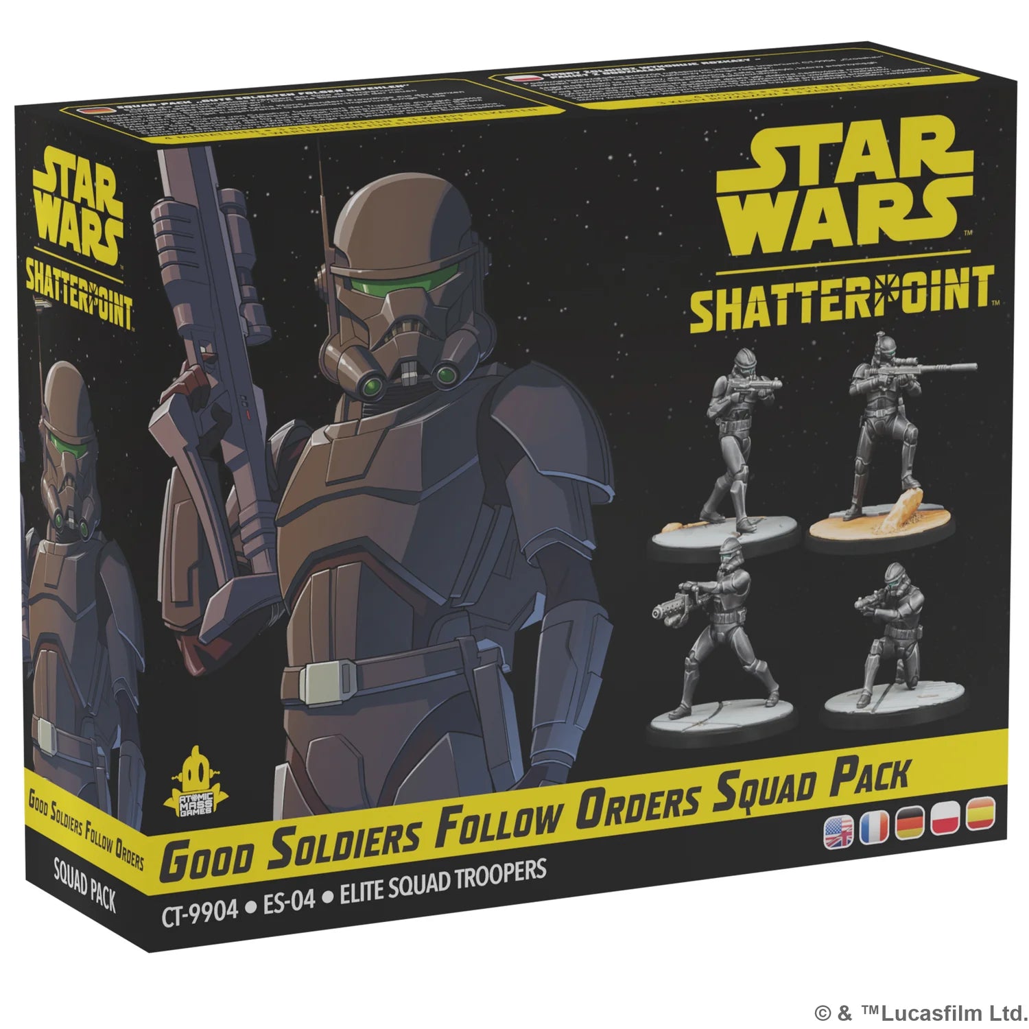 Star Wars: Shatterpoint – Good Soldiers Follow Orders Squad Pack Star Wars: Legion Fantasy Flight Games    | Red Claw Gaming