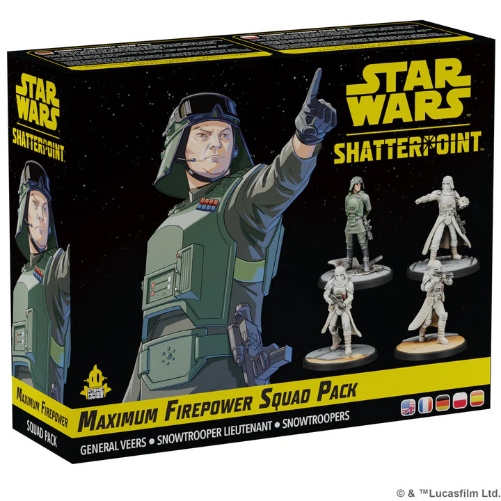 Star Wars: Shatterpoint - Maximum Firepower Squad Pack Star Wars: Legion Fantasy Flight Games    | Red Claw Gaming