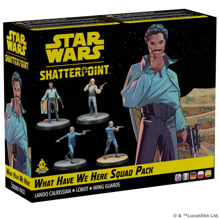 Star Wars: Shatterpoint - What Have We Here Squad Pack Star Wars: Legion Fantasy Flight Games    | Red Claw Gaming