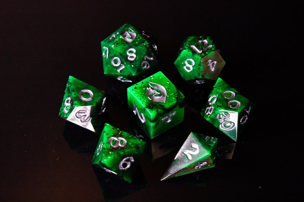 Fox E. Poxy Uranium Fever Dice Fox E. Poxy | Red Claw Gaming