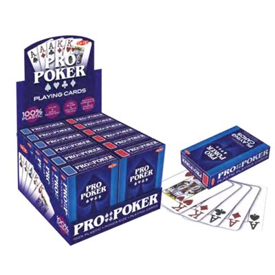 Pro Poker Plastic Playing Cards Board Game Tactic Games    | Red Claw Gaming