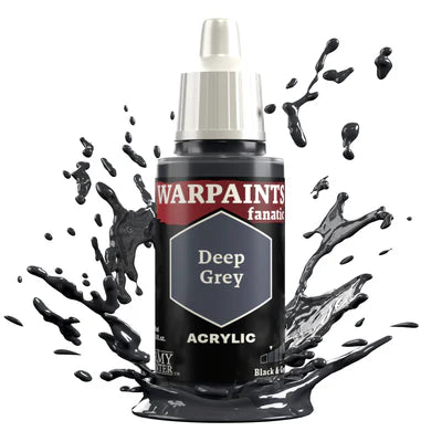 WARPAINTS: FANATIC ACRYLIC DEEP GREY Paint Army Painter    | Red Claw Gaming