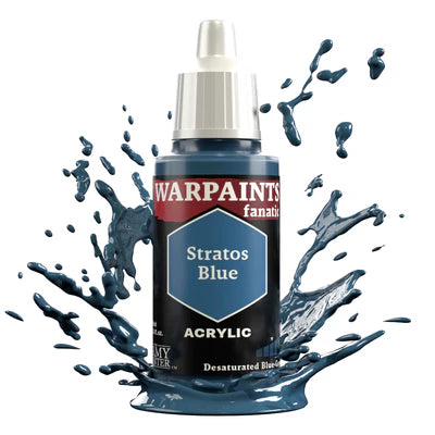 WARPAINTS: FANATIC ACRYLIC STRATOS BLUE Paint Army Painter    | Red Claw Gaming