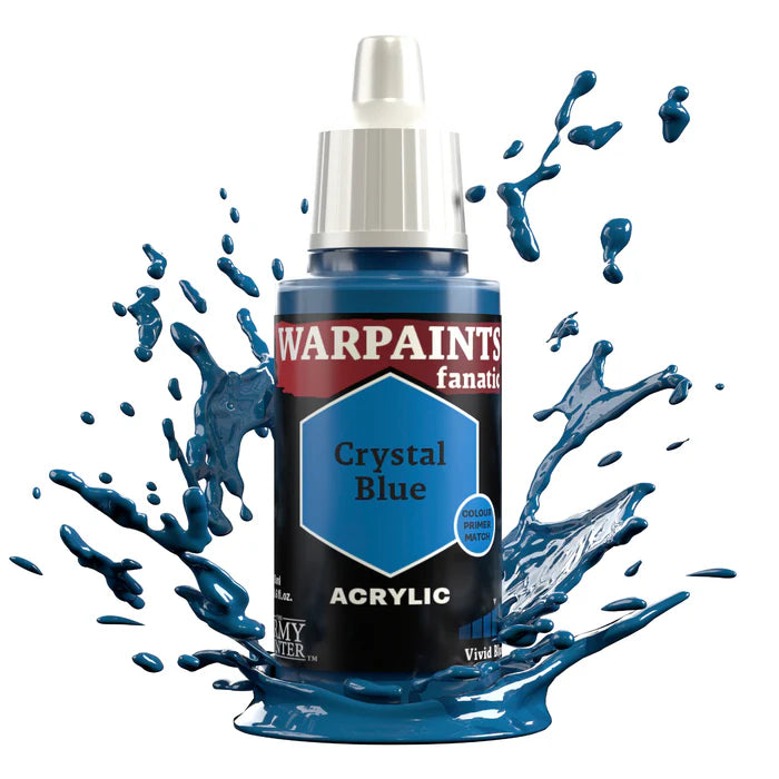 WARPAINTS: FANATIC ACRYLIC CRYSTAL BLUE Paint Army Painter    | Red Claw Gaming