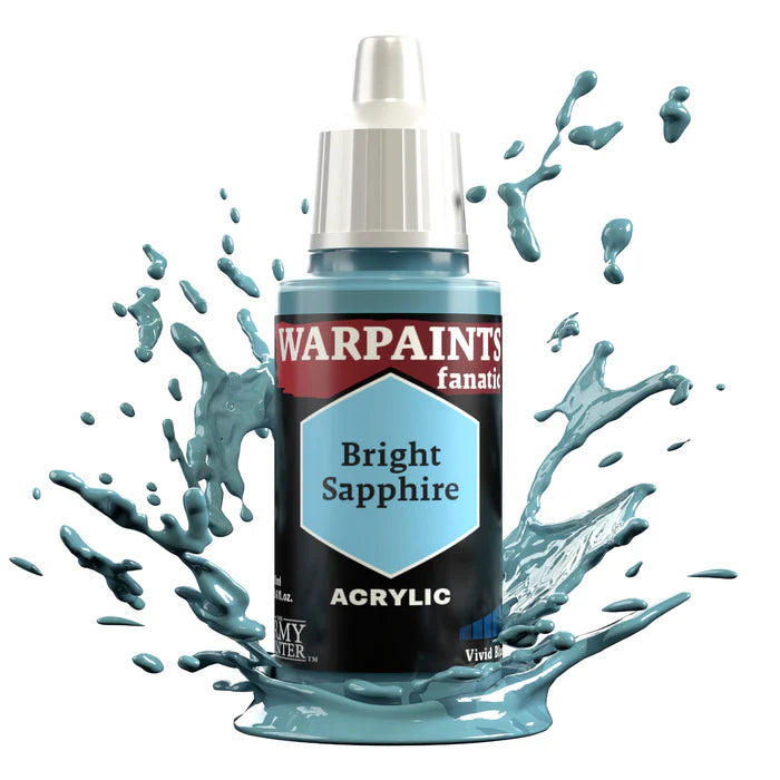 WARPAINTS: FANATIC ACRYLIC BRIGHT SAPPHIRE Paint Army Painter    | Red Claw Gaming