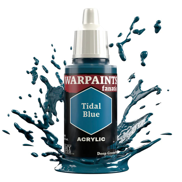 WARPAINTS: FANATIC ACRYLIC TIDAL BLUE Paint Army Painter    | Red Claw Gaming