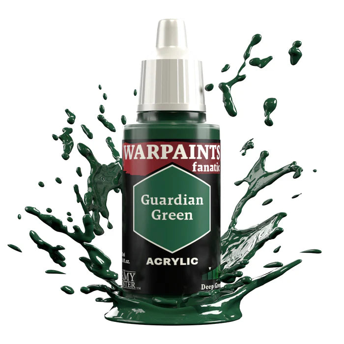 WARPAINTS: FANATIC ACRYLIC GUARDIAN GREEN Paint Army Painter    | Red Claw Gaming