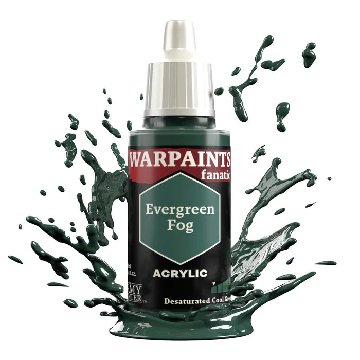 WARPAINTS: FANATIC ACRYLIC EVERGREEN FOG Paint Army Painter    | Red Claw Gaming