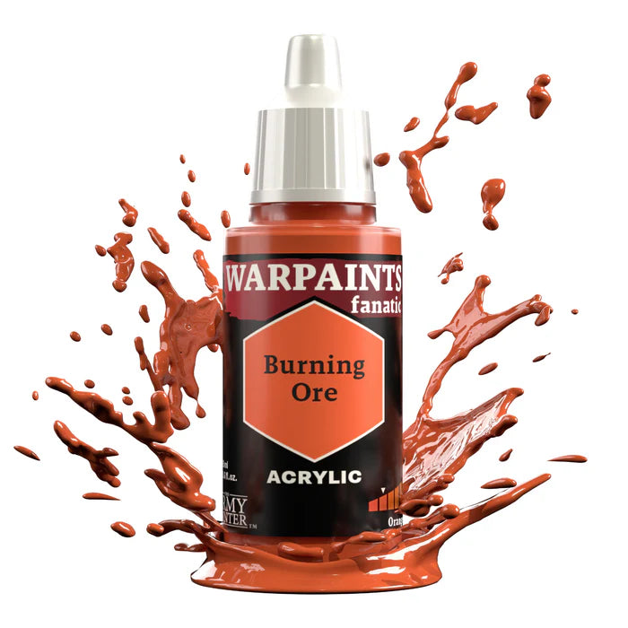 WARPAINTS: FANATIC ACRYLIC BURNING ORE Paint Army Painter    | Red Claw Gaming