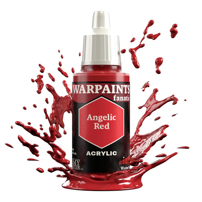 WARPAINTS: FANATIC ACRYLIC ANGELIC RED Paint Army Painter    | Red Claw Gaming