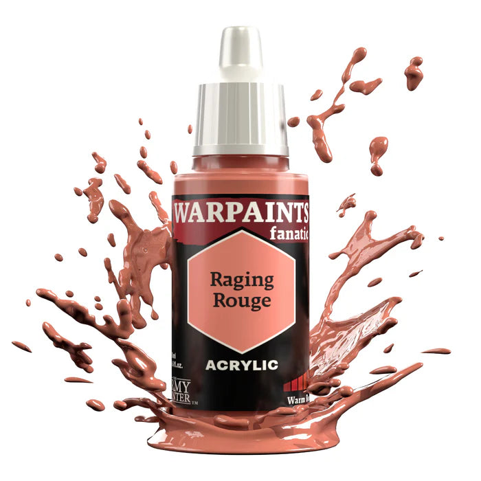 WARPAINTS: FANATIC ACRYLIC RAGING ROUGE Paint Army Painter    | Red Claw Gaming
