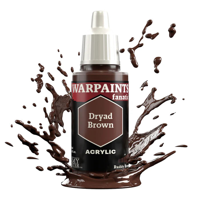 WARPAINTS: FANATIC ACRYLIC DRYAD BROWN Paint Army Painter    | Red Claw Gaming