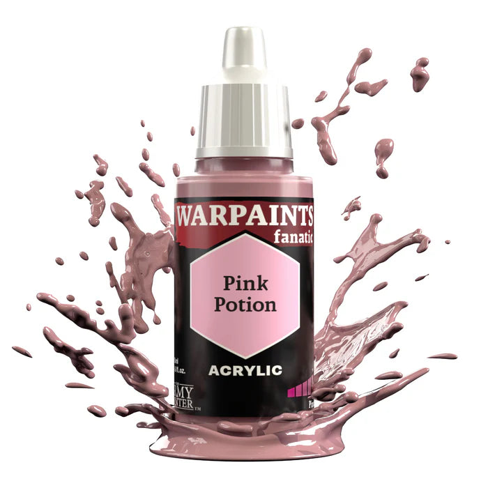 WARPAINTS: FANATIC ACRYLIC PINK POTION Paint Army Painter    | Red Claw Gaming