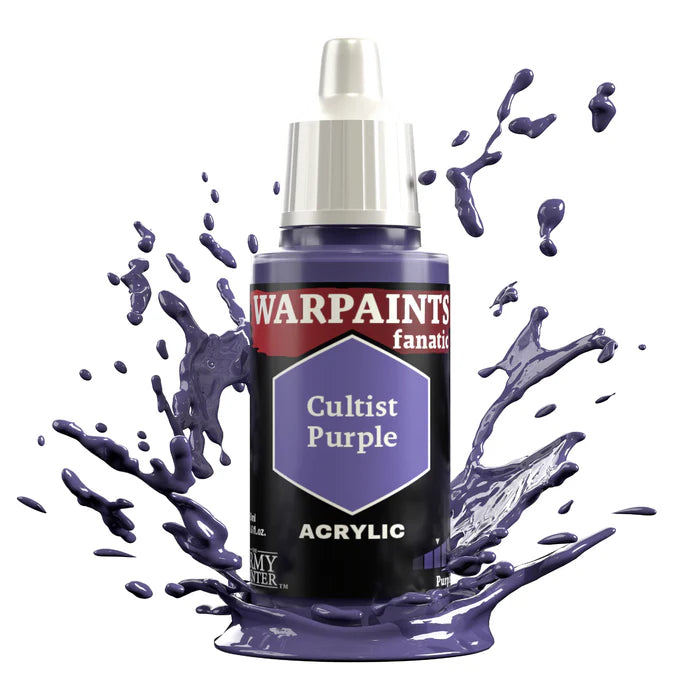 WARPAINTS: FANATIC ACRYLIC CULTIST PURPLE Paint Army Painter    | Red Claw Gaming