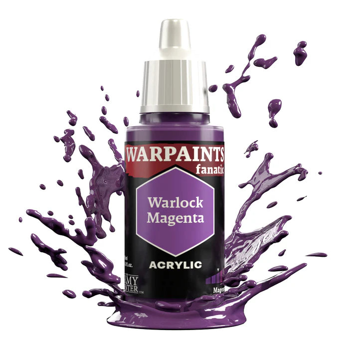 WARPAINTS: FANATIC ACRYLIC WARLOCK MAGENTA Paint Army Painter    | Red Claw Gaming