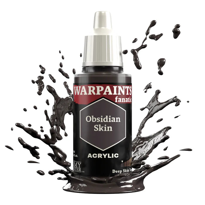 WARPAINTS: FANATIC ACRYLIC OBSIDIAN SKIN Paint Army Painter    | Red Claw Gaming