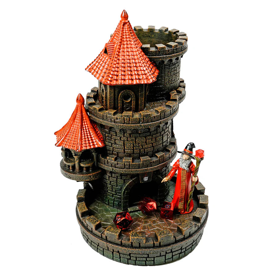 Red Wizard's Tower Dice Tower D&D Accessory Forged Gaming    | Red Claw Gaming