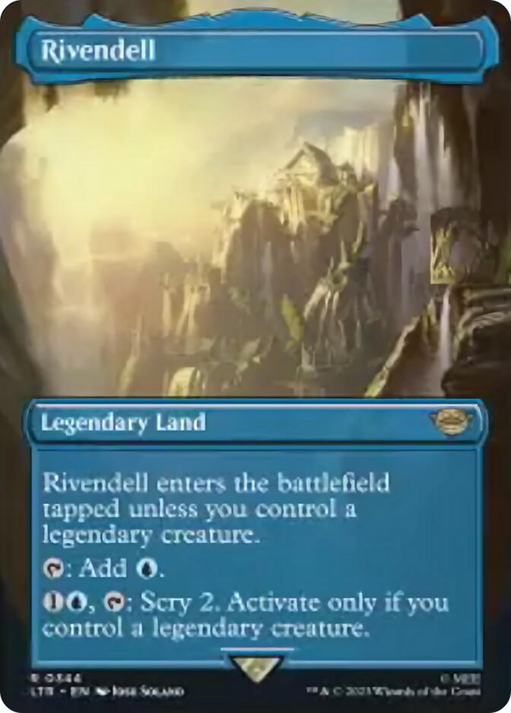 Rivendell (Borderless Alternate Art) [The Lord of the Rings: Tales of Middle-Earth] MTG Single Magic: The Gathering | Red Claw Gaming