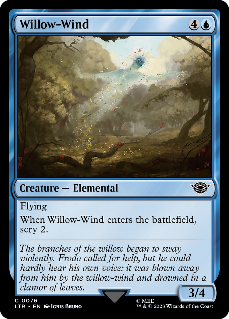 Willow-Wind [The Lord of the Rings: Tales of Middle-Earth] MTG Single Magic: The Gathering | Red Claw Gaming