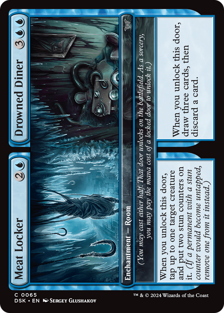 Meat Locker // Drowned Diner [Duskmourn: House of Horror] MTG Single Magic: The Gathering | Red Claw Gaming