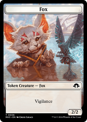 Phyrexian Germ // Fox Double-Sided Token [Modern Horizons 3 Tokens] MTG Single Magic: The Gathering    | Red Claw Gaming