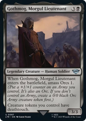 Gothmog, Morgul Lieutenant [The Lord of the Rings: Tales of Middle-Earth] MTG Single Magic: The Gathering    | Red Claw Gaming