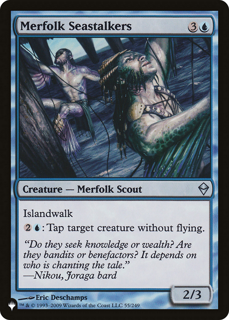 Merfolk Seastalkers [The List] MTG Single Magic: The Gathering | Red Claw Gaming