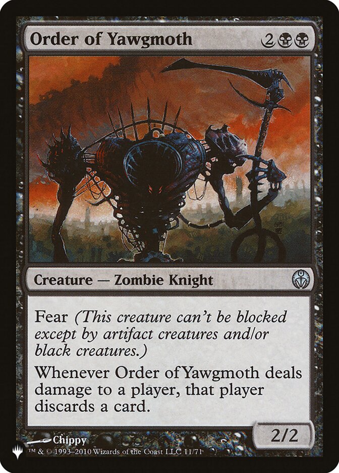 Order of Yawgmoth [The List] MTG Single Magic: The Gathering | Red Claw Gaming