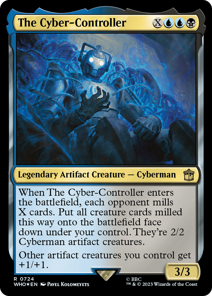 The Cyber-Controller (Surge Foil) [Doctor Who] MTG Single Magic: The Gathering    | Red Claw Gaming